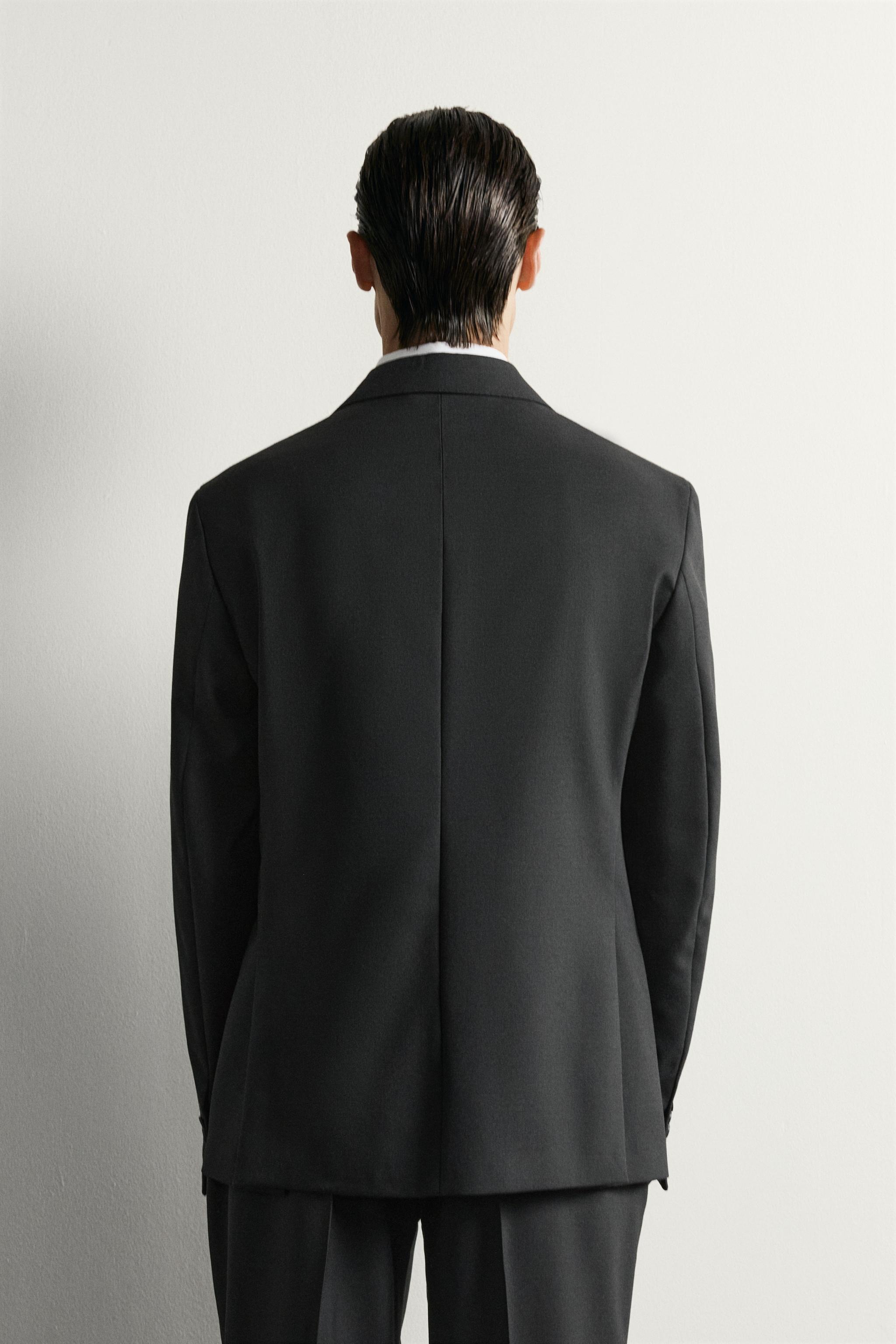 100% WOOL SUIT BLAZER